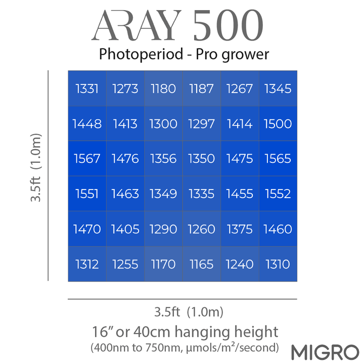 MIGRO ARAY 500 - MIGROLIGHT