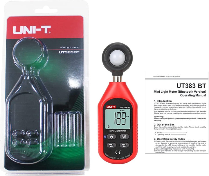 UNI-T UT383BT Lux Meter - MIGROLIGHT